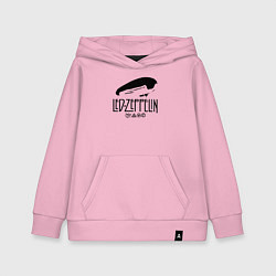 Детская толстовка-худи Дирижабль Led Zeppelin с лого участников