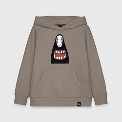 Толстовка детская хлопковая No Face, цвет: утренний латте