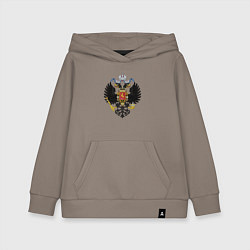 Детская толстовка-худи Черный орел Российской империи