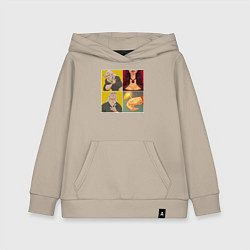 Детская толстовка-худи Ведьмаку Заплатите Чеканной Монетой