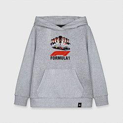 Детская толстовка-худи Пилоты формулы 1