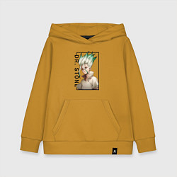 Детская толстовка-худи Доктор Стоун Сенку Ишигами