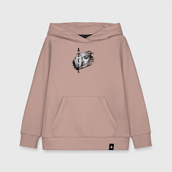 Детская толстовка-худи Adele лицо