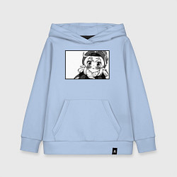 Детская толстовка-худи Кли глазки ангела Геншин Импакт