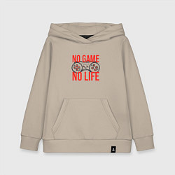 Детская толстовка-худи No game no life