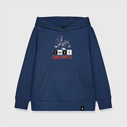 Детская толстовка-худи ШАХМАТЫ - ШАХ И МАТ