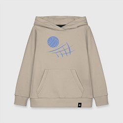 Детская толстовка-худи Volleyball Block