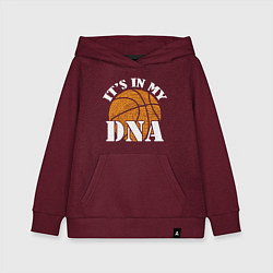 Детская толстовка-худи ДНК Баскетбол