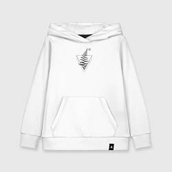 Детская толстовка-худи Папоротник Номер Два