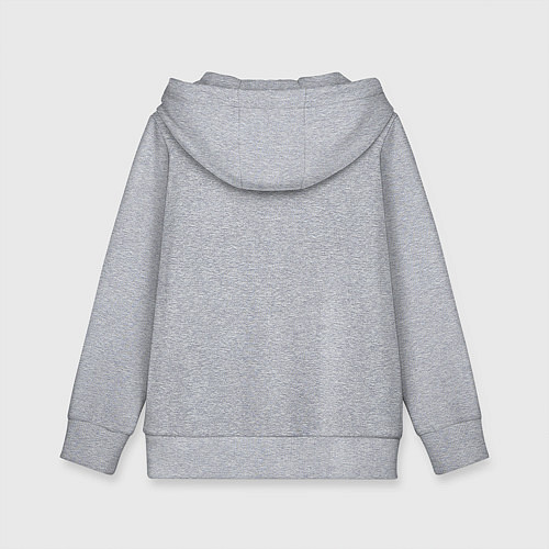 Детская толстовка-худи Юрий Гагарин День Космонавтики / Меланж – фото 2