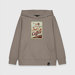 Детская толстовка-худи Coffee Cup Retro