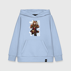 Толстовка детская хлопковая Katana Hero - Raphtalia, цвет: мягкое небо
