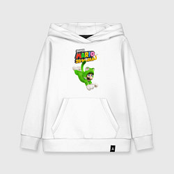 Детская толстовка-худи Luigi cat Super Mario 3D World Nintendo