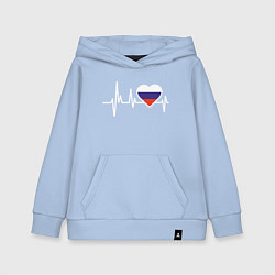 Детская толстовка-худи Пульс России