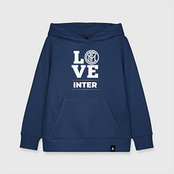 Детская толстовка-худи Inter Love Classic