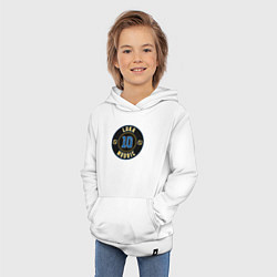 Толстовка детская хлопковая Modric 10, цвет: белый — фото 2
