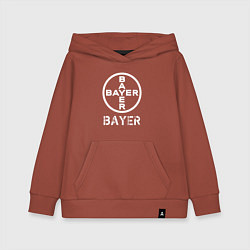 Толстовка детская хлопковая BAYER Bayer, цвет: кирпичный