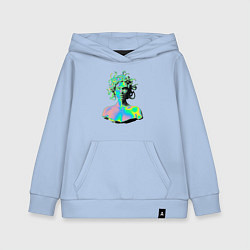 Детская толстовка-худи Gorgon Medusa Vaporwave Neon