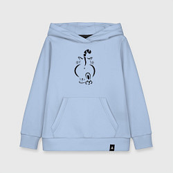 Детская толстовка-худи Очень-очень важный кот