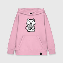 Детская толстовка-худи JDM Cat & Engine Japan