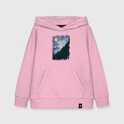 Детская толстовка-худи Медведи на склоне