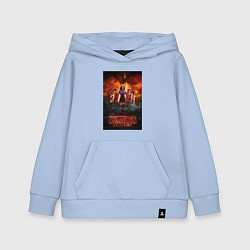 Детская толстовка-худи Очень странные дела, персонажи