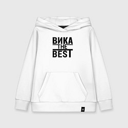 Детская толстовка-худи ВИКА THE BEST