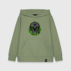 Детская толстовка-худи SKULL TOXIC