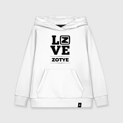 Детская толстовка-худи Zotye Love Classic