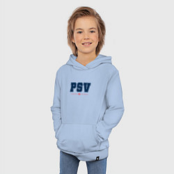 Толстовка детская хлопковая PSV FC Classic, цвет: мягкое небо — фото 2