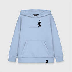 Детская толстовка-худи Hollow Knight на краю