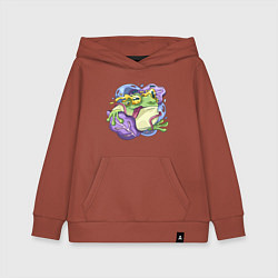 Детская толстовка-худи Сумасшедшая вселенная абстракт