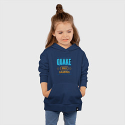 Толстовка детская хлопковая Игра Quake pro gaming, цвет: тёмно-синий — фото 2