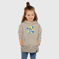 Толстовка детская хлопковая Candy Cat PP, цвет: миндальный — фото 2