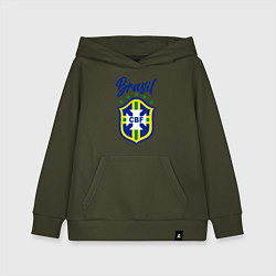 Детская толстовка-худи Brasil Football