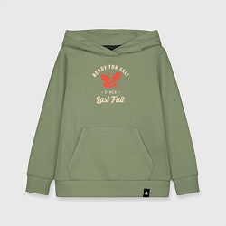 Детская толстовка-худи Ready for the fall since last fall