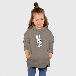 Толстовка детская хлопковая Angel Bunny - my little pony - cartoon, цвет: утренний латте — фото 2