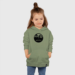 Толстовка детская хлопковая Bon Jovi rock, цвет: авокадо — фото 2