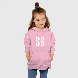 Толстовка детская хлопковая SG - BTS, цвет: светло-розовый — фото 2