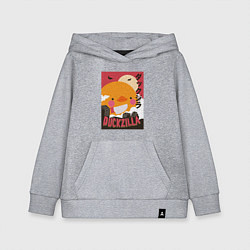Детская толстовка-худи Утка Годзилла