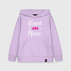Детская толстовка-худи Благословенная мама