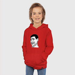 Толстовка детская хлопковая Yao Ming, цвет: красный — фото 2