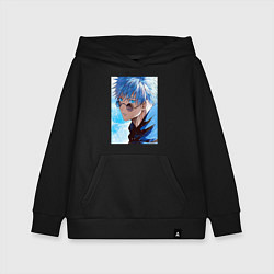 Детская толстовка-худи Сатору Годжо в очках - Jujutsu kaisen