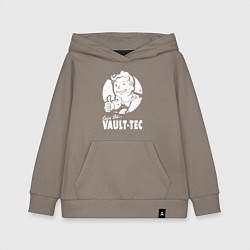 Детская толстовка-худи Vault boy - join the vault tec