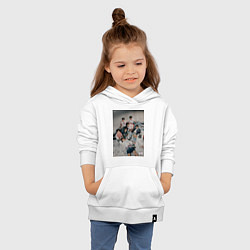 Толстовка детская хлопковая Stray Kids Maxident, цвет: белый — фото 2