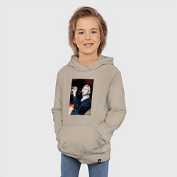 Толстовка детская хлопковая Hyunjin Circus, цвет: миндальный — фото 2