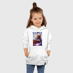 Толстовка детская хлопковая Stray Kids Christmas Skzoo, цвет: белый — фото 2