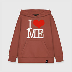 Детская толстовка-худи I love me