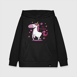 Детская толстовка-худи Girl unicorn
