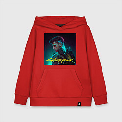 Детская толстовка-худи Ви, Киберпанк